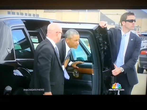 Obama limo